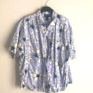 Floral button up